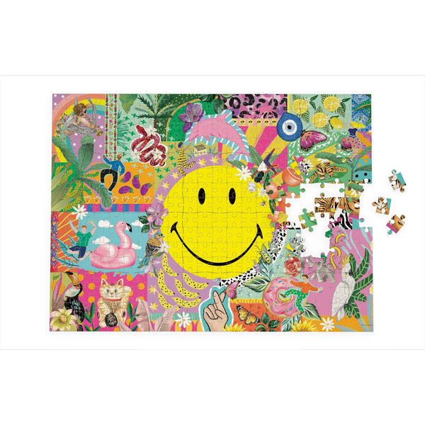 'Smiley' 1000 Piece Puzzle by La La Land. Australian Art Prints and Homewares. Green Door Decor. www.greendoordecor.com.au