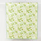 Quilted Throw | Mini Pastel Floral Green by Bonnie and Neil. Australian Art Prints and Homewares. Green Door Decor. www.greendoordecor.com.au