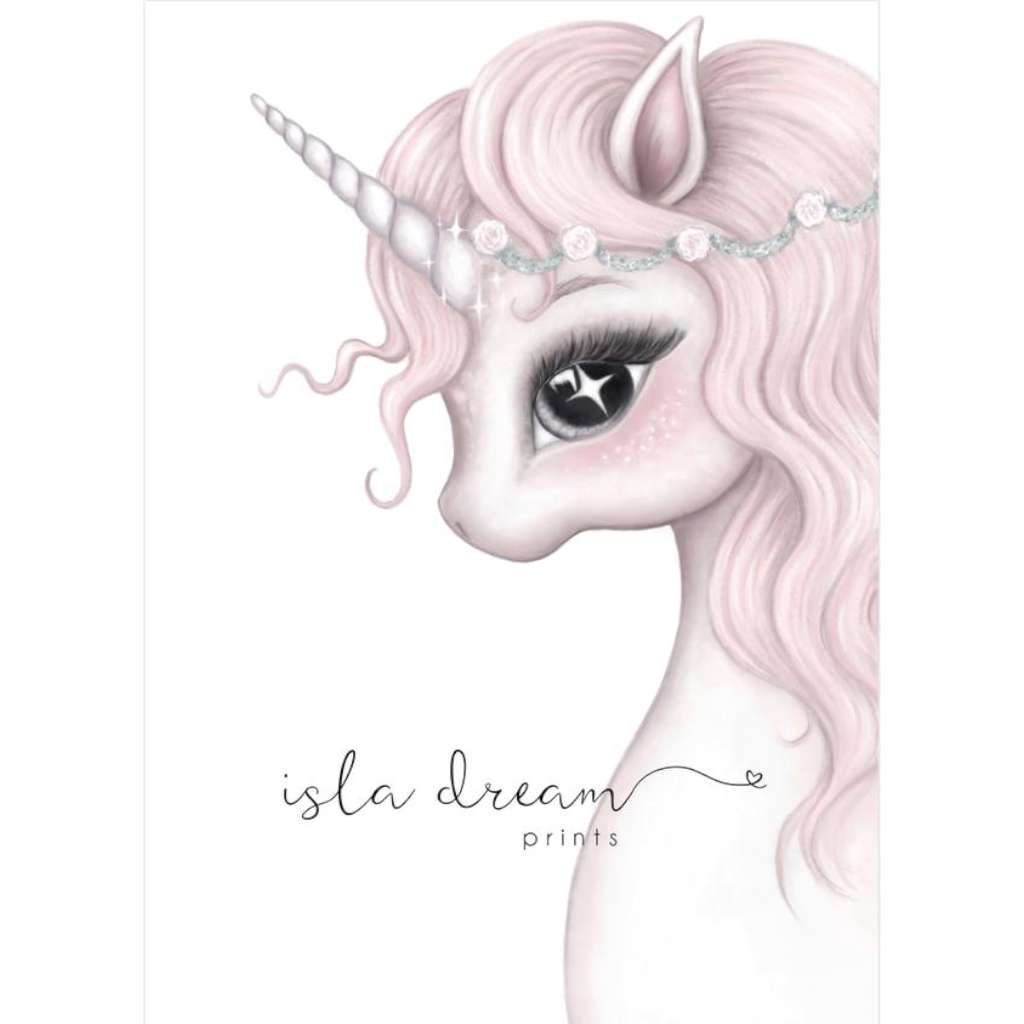 Unicorn Love Art Print by Printspace