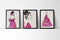 Sofia Pink Print - Unframed by Susan Kerian. Australian Art Prints and Homewares. Green Door Decor. www.greendoordecor.com.au