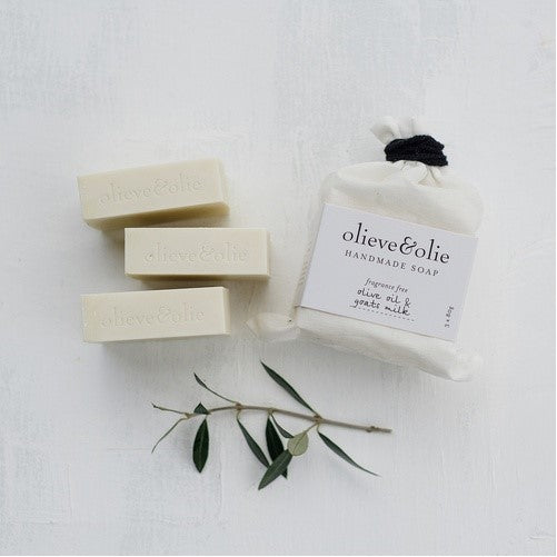 Olive Oil and Goats Milk Soap 3 Pack by Olieve and Olie. Australian Art Prints and Homewares. Green Door Decor. www.greendoordecor.com.au