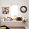 Orange Tartan Knit Cushion by Castle and Things. Australian Art Prints and Homewares. Green Door Decor. www.greendoordecor.com.au