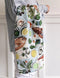 'Fish & Citrus' Linen Tea Towel by Bespoke Letterpress. Australian Art Prints and Homewares. Green Door Decor. www.greendoordecor.com.au