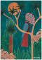 The Eye of the Jungle Fine Art Print - unframed - by Karina Jambrak. Australian Art Prints. Green Door Decor. www.greendoordecor.com.au