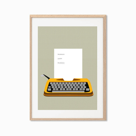 Typewriter - Thinking about Thinking