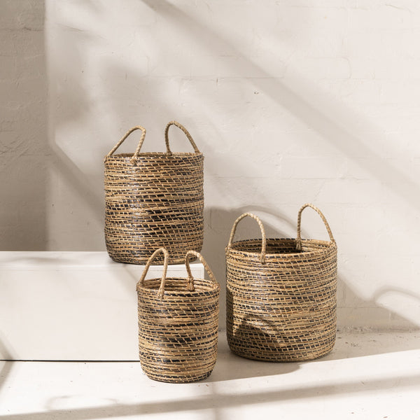 Tiya Mendong Basket | Various Sizes by Inartisan. Australian Art Prints and Homewares. Green Door Decor. www.greendoordecor.com.au