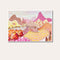 'Valley View | Pinks' by Daniela Fowler. Australian Art Prints and Homewares. Green Door Decor. www.greendoordecor.com.au