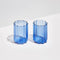 Wave Glass Set | Blue by Fazeek. Australian Art Prints and Homewares. Green Door Decor. www.greendoordecor.com.au