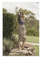 Whitney Maxi Tube Skirt Steel Dot by Lou Lou Australia. Australian Art Prints and Homewares. Green Door Decor. www.greendoordecor.com.au