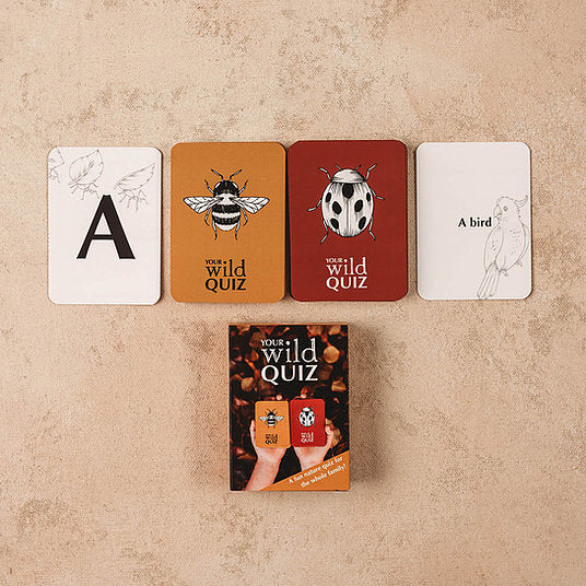 Your Wild Quiz Card Game by Brooke Davis. Australian Art Prints and Homewares. Green Door Decor. www.greendoordecor.com.au