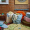 'Broseley' Cotton Basket by Sage and Clare. Australian Art Prints and Homewares. Green Door Decor. www.greendoordecor.com.au