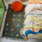 'Leyburn' Knit Blanket by Sage and Clare. Australian Art Prints and Homewares. Green Door Decor. www.greendoordecor.com.au