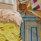 Pastow Knit Blanket by Sage and Clare. Australian Art Prints and Homewares. Green Door Decor. www.greendoordecor.com.au
