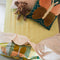 'Banbury' Tufted Cushion by Sage and Clare. Australian Art Prints and Homewares. Green Door Decor. www.greendoordecor.com.au