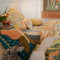 'Banbury' Tufted Cushion by Sage and Clare. Australian Art Prints and Homewares. Green Door Decor. www.greendoordecor.com.au