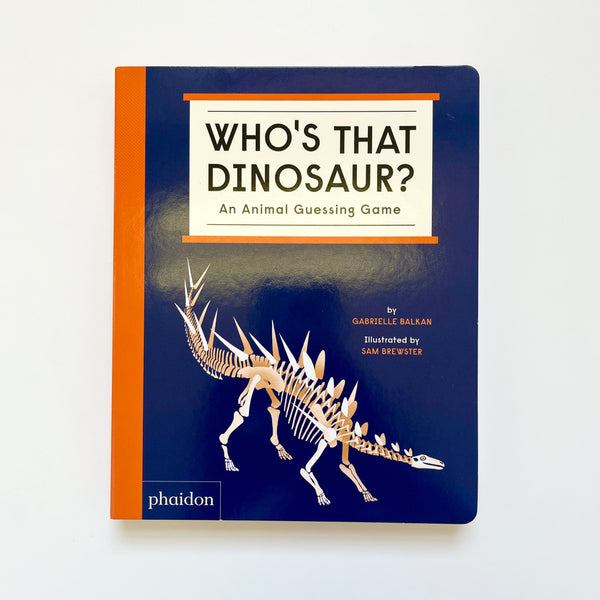 Who's That Dinosaur? | An Animal Guessing Game book by Gabrielle Balkan. Australian Art Prints and Homewares. Green Door Decor. www.greendoordecor.com.au