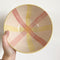 Ceramic Serving Bowl | Yellow & Pink Stripe by Bei Creative. Australian Art Prints and Homewares. Green Door Decor. www.greendoordecor.com.au