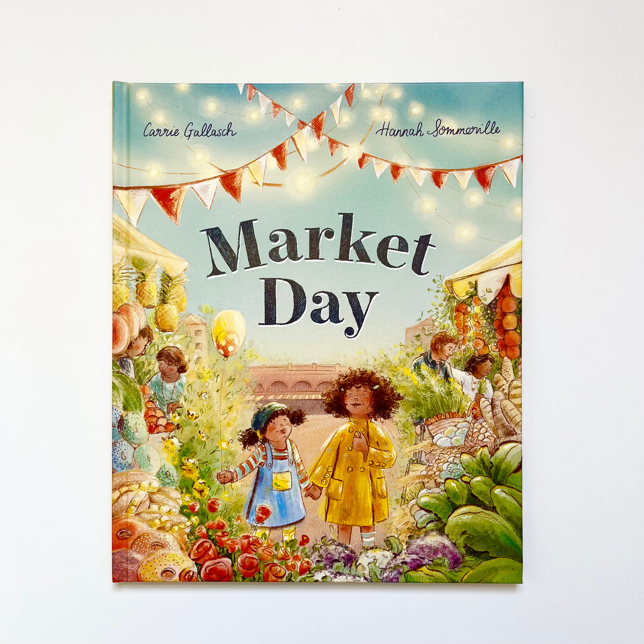 Market Day book by Carrie Gallasch. Australian Art Prints and Homewares. Green Door Decor. www.greendoordecor.com.au