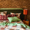 Zabrina Linen Flat Sheet | King by Sage and Clare. Australian Art Prints and Homewares. Green Door Decor. www.greendoordecor.com.au
